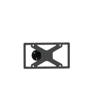 Cargar imagen en el visor de la galería, Road Armor 07-18 Jeep Wrangler JK Stealth Soporte para placa de matrícula para neumáticos traseros - Tex Blk