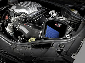 aFe Track Series Fibra de carbono Pro 5R AIS - 2018 Jeep Grand Cherokee Trackhawk (WK2) V8-6.2L(SC)