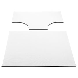 DEI 03-06 Jeep Wrangler TJ 2 puertas con altavoces Boom Mat Headliner - 2 piezas - Blanco