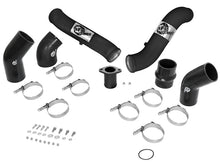 Cargar imagen en el visor de la galería, Intercooler aFe BladeRunner con tubos negros 16-17 Nissan Titan XD V8 5.0L (td)