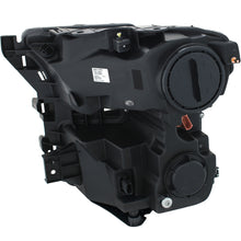 Cargar imagen en el visor de la galería, ANZO 2015-2016 Ford F-150 Faros delanteros proyectores con diseño estilo tablón cromados con ámbar