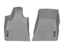 Load image into Gallery viewer, WeatherTech 2016 + Maserati Ghibli Rear Wheel Drive Style 1 Grommet Front FloorLiner - Grey