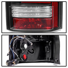 Cargar imagen en el visor de la galería, Spyder Land Rover Discovery LR4 10-14 Light Bar LED Tail Lights Black ALT-YD-LRDLR410-LBLED-BK