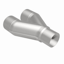 Cargar imagen en el visor de la galería, MagnaFlow Universal Trans Y-Pipe All SS 4inch (Dual) 3.5inch (Single) x 13inch (Overall)