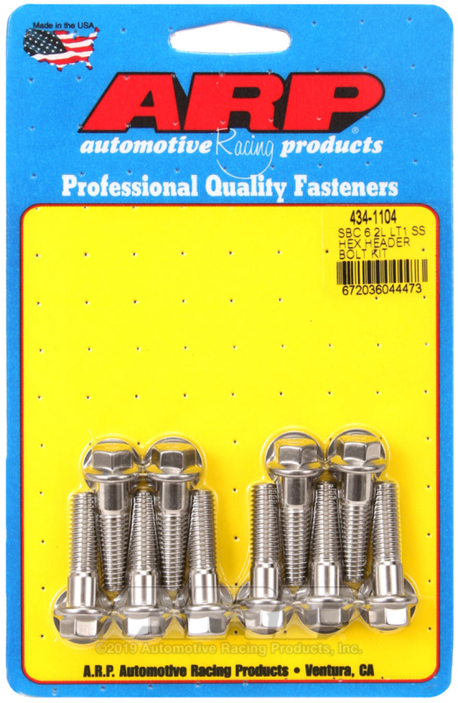 Kit de pernos de cabezal hexagonal ARP SBC LT1 6.2L SS