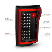 Cargar imagen en el visor de la galería, ANZO 2015-2016 Ford F-150 luces traseras LED negras