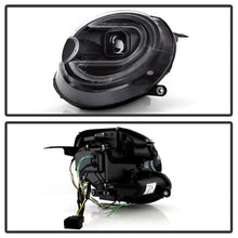 Load image into Gallery viewer, Spyder Mini Cooper 07-12 V2 Halogen Model Only Projector Headlights - Black PRO-YD-MC07V2SI-SBLB-BK