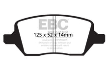 Cargar imagen en el visor de la galería, EBC 04-05 Buick Terraza 3.5 FWD Ultimax2 Rear Brake Pads
