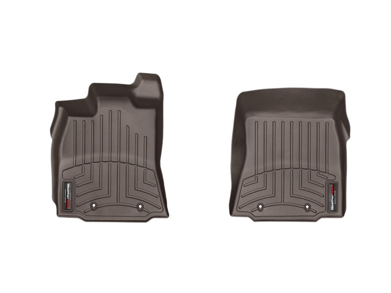 WeatherTech 2011+ Jaguar XJ Series Front FloorLiner - Cocoa