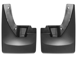 WeatherTech 09+ Dodge Ram 1500 Faldillas guardabarros sin perforación - Negro