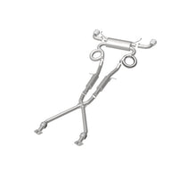 Cargar imagen en el visor de la galería, MagnaFlow Cat-Back 09-17 Nissan 370Z V6 3.7L Street Series SS 2.25in Dual Split Rear Exit Exhaust