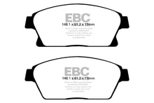 Cargar imagen en el visor de la galería, Pastillas de freno delanteras EBC 13+ Buick Encore 1.4 Turbo Greenstuff