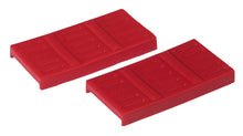 Cargar imagen en el visor de la galería, Prothane 67-69 Chevy Camaro/Firebird Upper Spring Pad (Mono) - Red