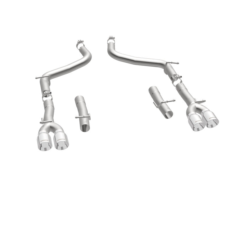 MagnaFlow Eje trasero, SS, 2.5 pulgadas, cuádruple trasero dividido Punta de 3.5 pulgadas 2015 Dodge Challenger 3.6L V6