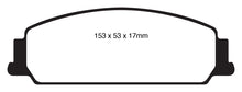 Cargar imagen en el visor de la galería, EBC 08-10 Pontiac G8 3.6 Redstuff Front Brake Pads