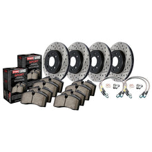 Cargar imagen en el visor de la galería, Sport Axle Pack, Drilled &amp; Slotted, 4 Wheel