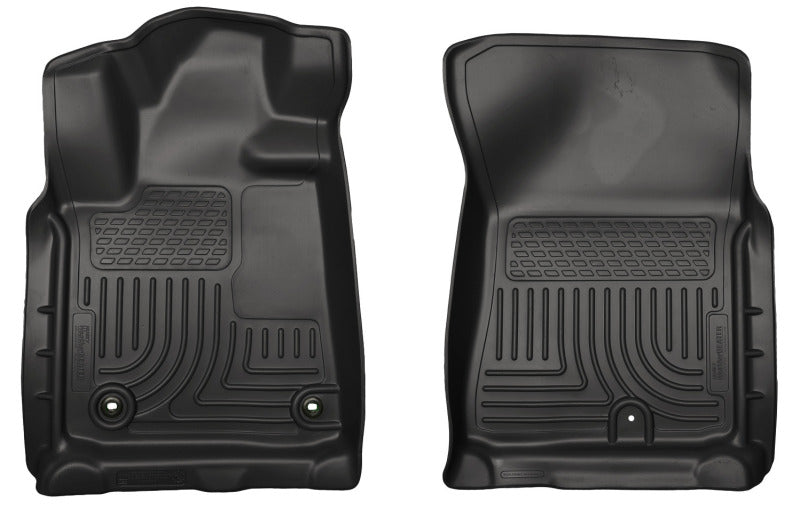 Husky Liners 2012 Toyota Tundra/Sequoia WeatherBeater Revestimientos de piso negros