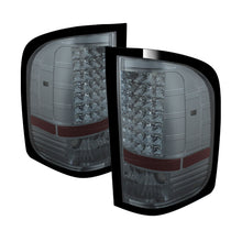 Cargar imagen en el visor de la galería, Xtune Chevy Silverado 07-13 LED Tail Lights Smoke ALT-JH-CS07-LED-SM