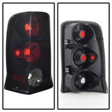Cargar imagen en el visor de la galería, Spyder Cadillac Escalade 02-06 Euro Tail Lights Black Smoke ALT-YD-CE02-BSM