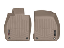 Load image into Gallery viewer, WeatherTech 16-17 Porsche 911 RA (911) w/Passenger Side Luggage Net Front FloorLiner - Tan