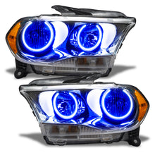 Cargar imagen en el visor de la galería, Oracle 11-13 Dodge Durango SMD HL Halogen - Chrome - Blue SEE WARRANTY