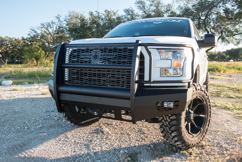 Road Armor 15-17 Ford F-150 Vaquero parachoques delantero protector completo - Tex Blk