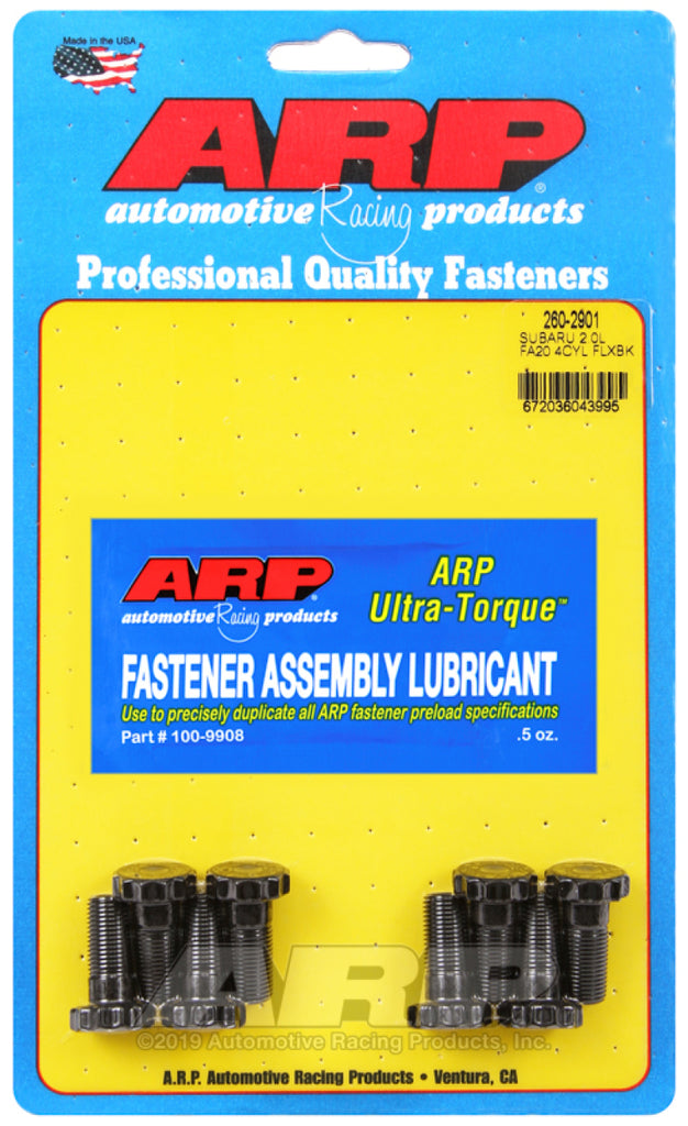 ARP Subaru 2.0L FA20 4Cyl Kit de pernos de placa flexible
