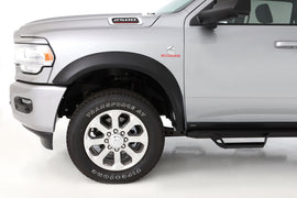 Bushwacker 2019 Dodge Ram 2500 Extend-A-Fender Style Bengalas 2 piezas delanteras - Negro