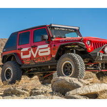 Cargar imagen en el visor de la galería, DV8 Offroad 07-18 Jeep Wrangler JK Guardabarros delanteros y traseros de tubo plano