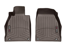 Load image into Gallery viewer, WeatherTech 2020+ Porsche 911 Carrera Front FloorLiner - Cocoa