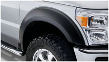 Cargar imagen en el visor de la galería, Bushwacker 11-16 Ford F-250 Super Duty Styleside Extend-A-Fender estilo bengalas 2 piezas - negro