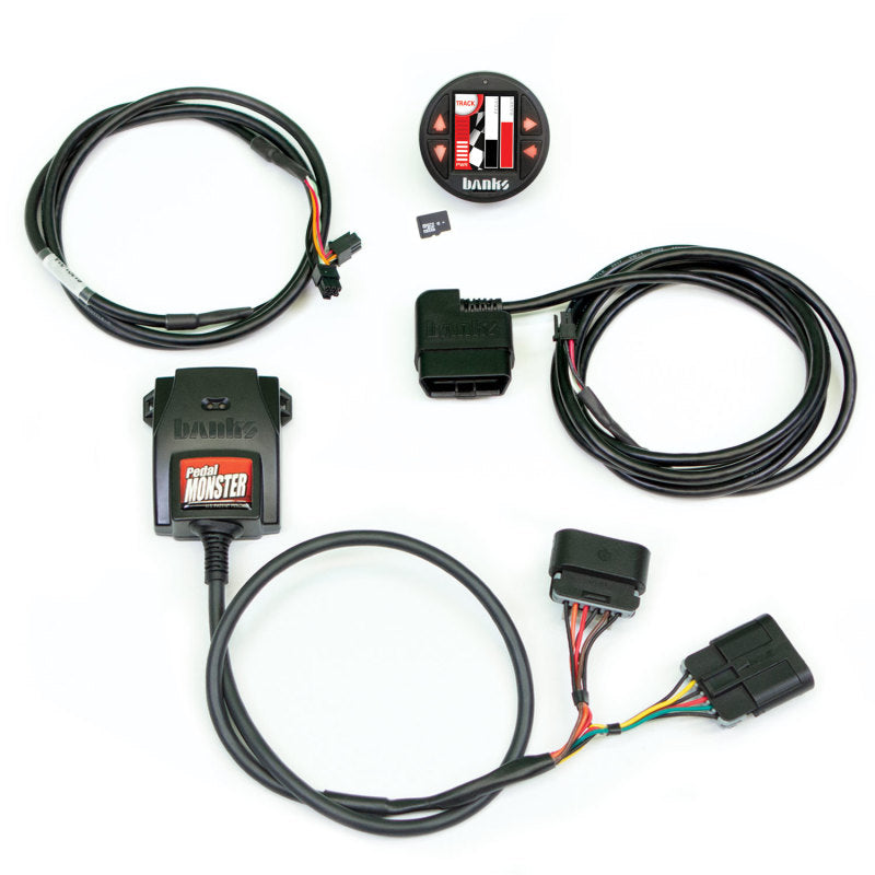 Kit Monster de pedal de potencia Banks con iDash 1.8 DataMonster - Aptiv GT 150 - 6 vías