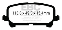 Cargar imagen en el visor de la galería, EBC 14+ Acura MDX 3.5 Ultimax2 Rear Brake Pads