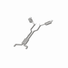 Cargar imagen en el visor de la galería, MagnaFlow Cat-Back Stainless Dual Split Rear Exit 4in Polished Tips 11-15 Chevy Camaro 3.6L V6