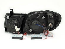 Cargar imagen en el visor de la galería, ANZO 1998-2007 Lexus Lx470 Faros delanteros con proyector con halo cromado (CCFL)