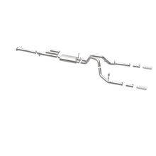Cargar imagen en el visor de la galería, MagnaFlow Stainless Cat-Back Exhaust 2015 Chevy Silverado 2500HD 6.0L Dual Split Rear Exit 4in