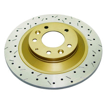 Cargar imagen en el visor de la galería, DBA 05+ Mazda MazdaSpeed6 / 05+ MX6 Rotor trasero perforado y ranurado serie 4000