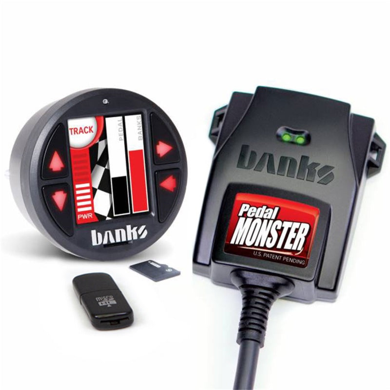 Kit Monster de pedal de potencia Banks con iDash 1.8 DataMonster - TE Connectivity MT2 - 6 vías