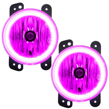 Cargar imagen en el visor de la galería, Oracle Lighting 10-15 Jeep Wrangler JK Pre-Assembled LED Halo Fog Lights -Pink