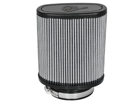Filtro de aire universal aFe Magnum FLOW Pro DRY S Brida de 3,5 pulgadas Base de 5,75 x 5 pulgadas Parte superior de 6 x 2,75 pulgadas Altura de 6,5 pulgadas