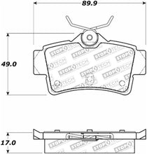 Cargar imagen en el visor de la galería, StopTech Street Select Brake Pads - Rear