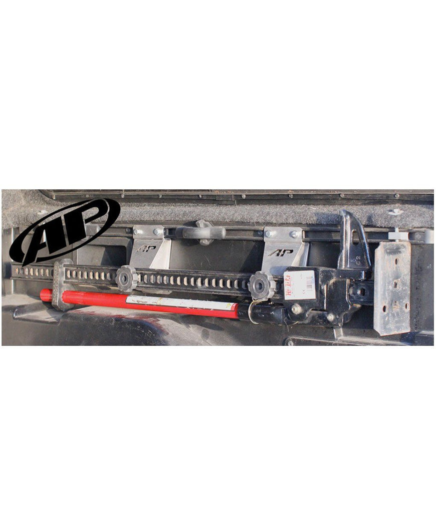 Pack Rack Hi-Lift Jack Bed Rail Mount 05-18 Toyota Tacoma 07-18 Toyota Tundra All Pro Off Road