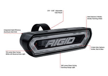 Cargar imagen en el visor de la galería, Rigid Industries Chase Tail Light Kit w/ Mounting Bracket - Blue