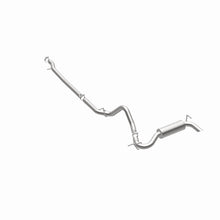 Cargar imagen en el visor de la galería, MagnaFlow 12-14 Jeep Wrangler 4dr Single Straight Rear P/S Exit Stainless C/B Performance Exhaust