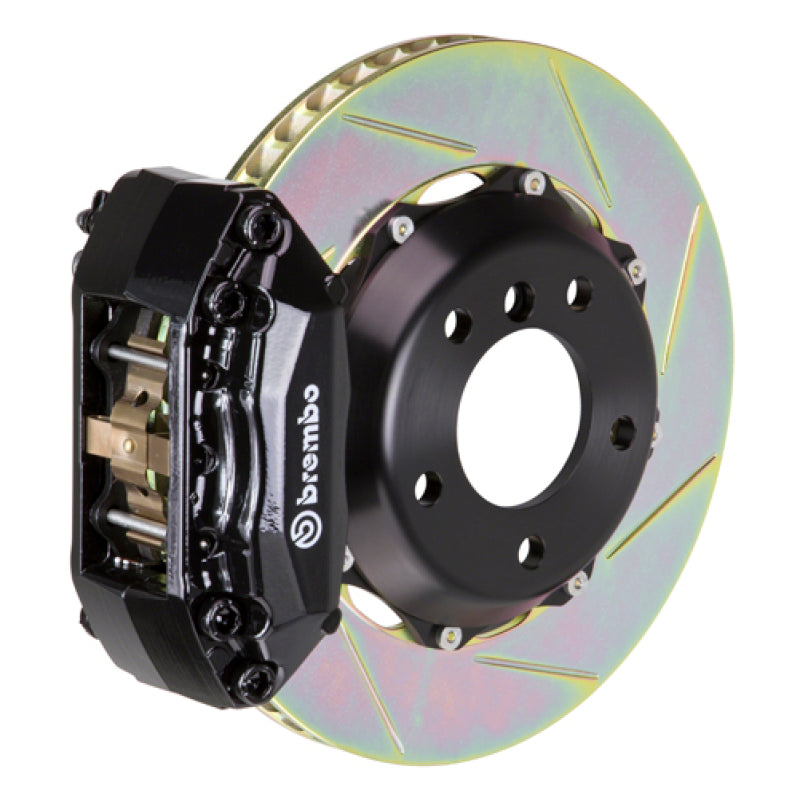 Brembo 97-99 CL Delantero GT BBK 4 pistones fundidos 2 piezas 328x28 2 piezas rotor ranurado tipo 1-negro