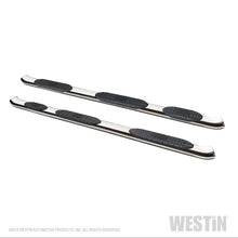 Cargar imagen en el visor de la galería, Westin 19-20 Ram 1500 Quad Cab con caja de 6.5 pies PRO TRAXX 5 W2W Barras de paso Nerf ovaladas - Acero inoxidable