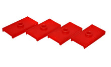 Cargar imagen en el visor de la galería, Energy Suspension 62-80 MG MGB Red Rear Leaf Spring Pad Set