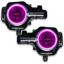 Cargar imagen en el visor de la galería, Oracle 2021 Ford Bronco Base Headlight LED Halo Kit - ColorSHIFT - w/ 2.0 Controller SEE WARRANTY