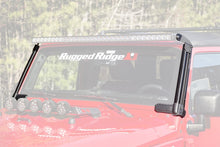 Cargar imagen en el visor de la galería, Rugged Ridge 07-18 Jeep Wrangler JK Elite Fast Track Windshield Light Bar Mount w/o Crossbar