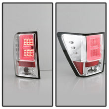 Cargar imagen en el visor de la galería, Spyder Jeep Grand Cherokee 05-06 Version 2 Light Bar LED Tail Lights - Chrome